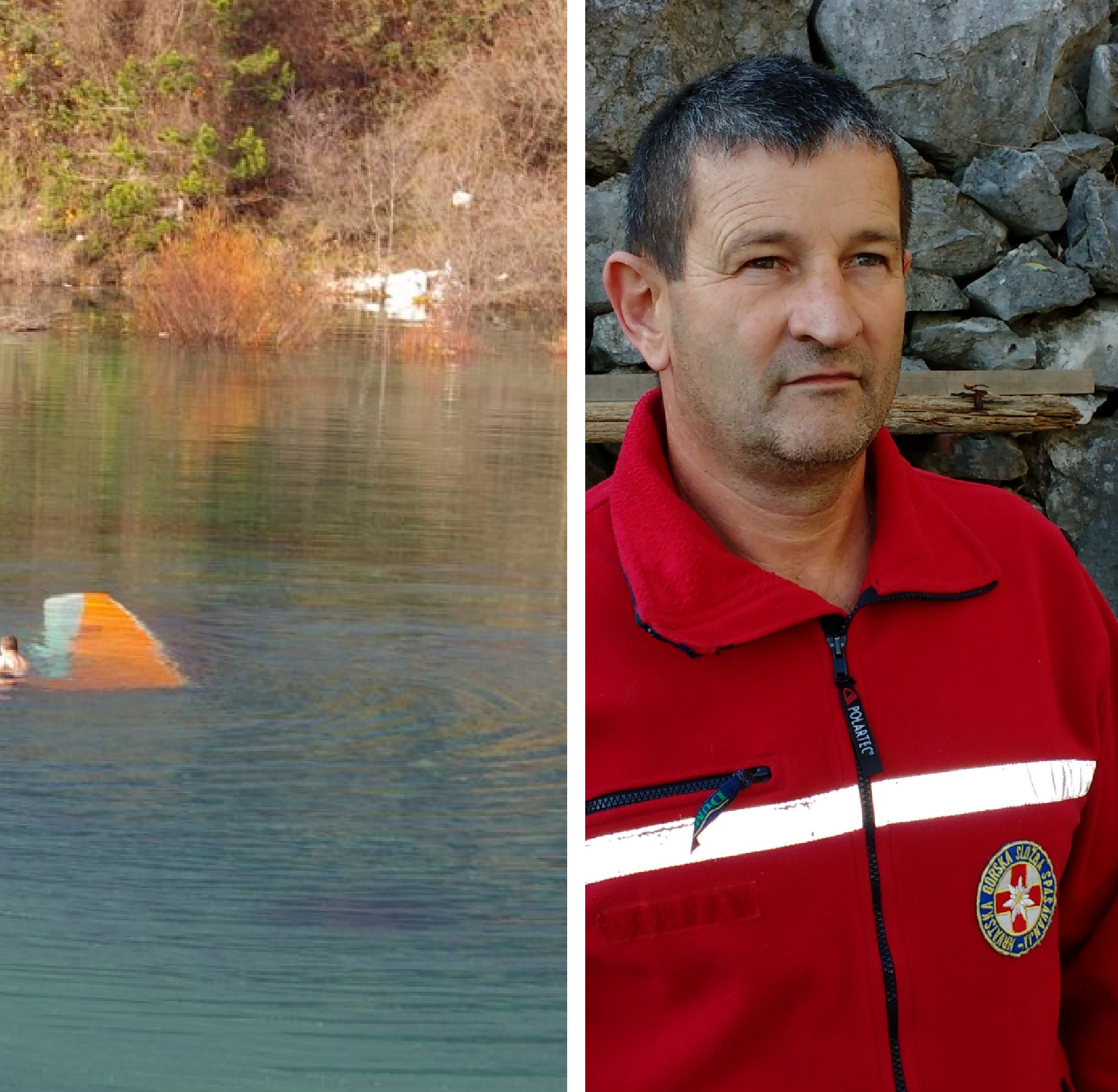 Spasio zmajara: Jezero je bilo ledeno, morao sam biti jako brz