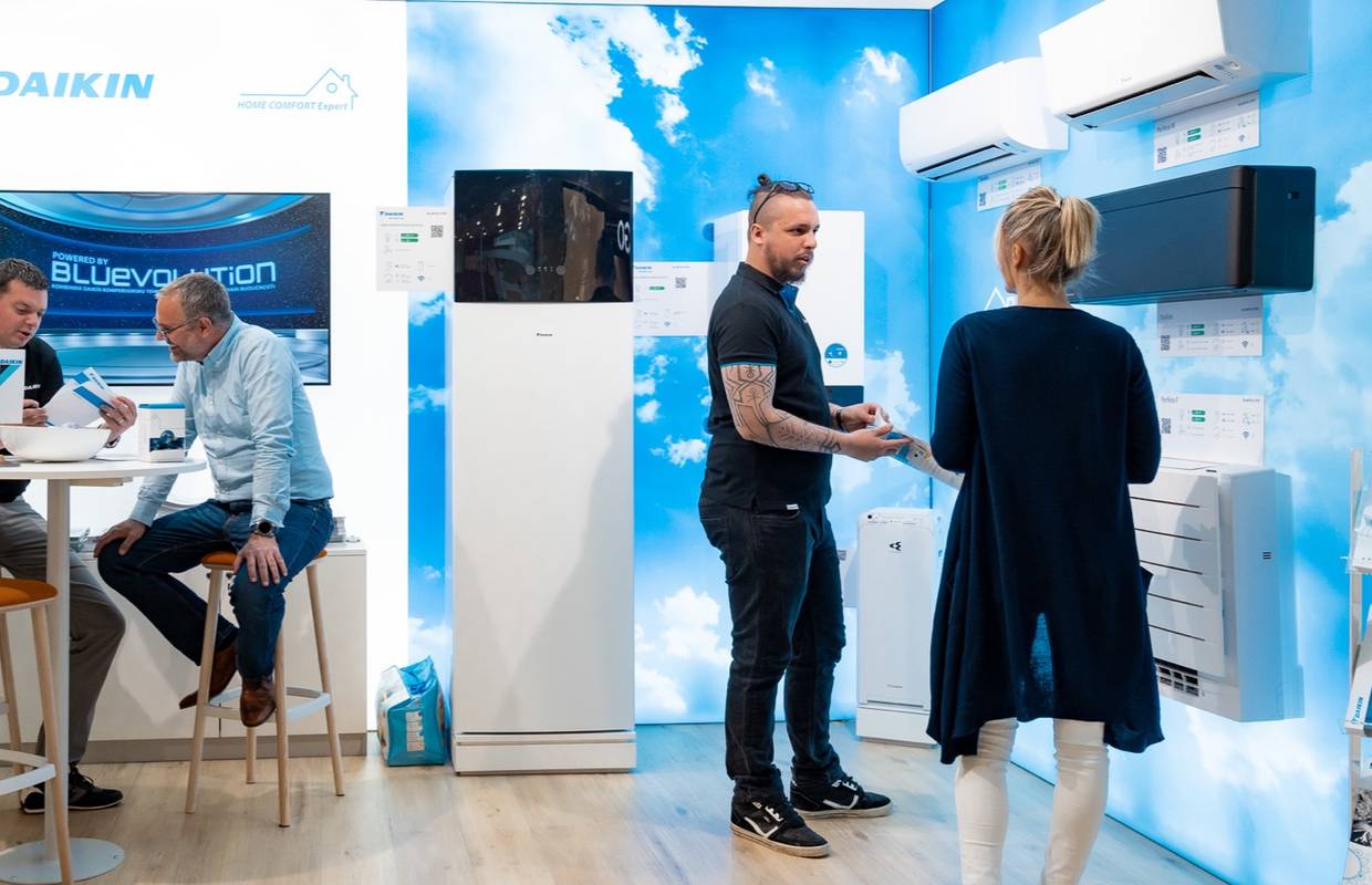 Daikin nagradna igra u izložbenom salonu, Zagreb