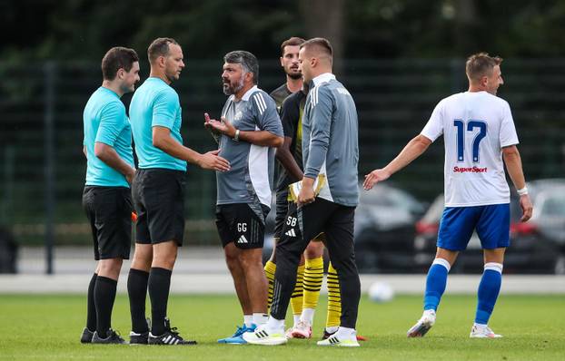 Radomlje: Pripremna nogometna utakmica između Kalcer Radomlje i HNK Hajduk