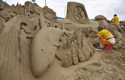 Počelo veliko natjecanje u izradi skulptura od pjeska 
