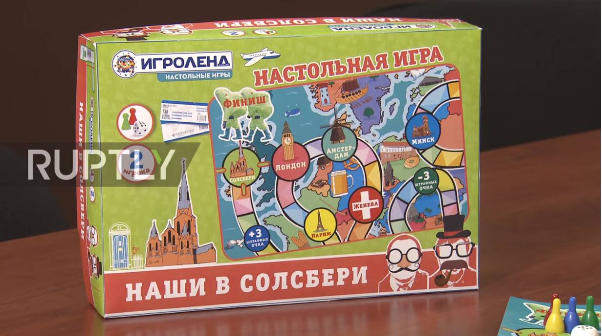 Ruski 'Monopoly': Kako doći do Engleske i otrovati špijuna...?
