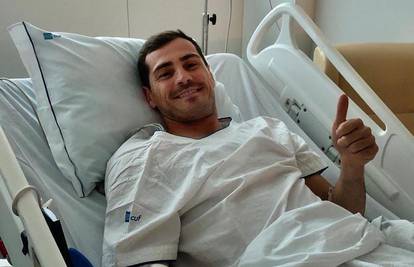 Casillas se javio iz bolnice: Bilo je zastrašujuće, ali dobro sam