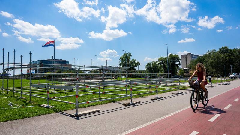 Zagreb se je pripravljal na obsežno vojaško parado ob 30. obletnici "Oluje"