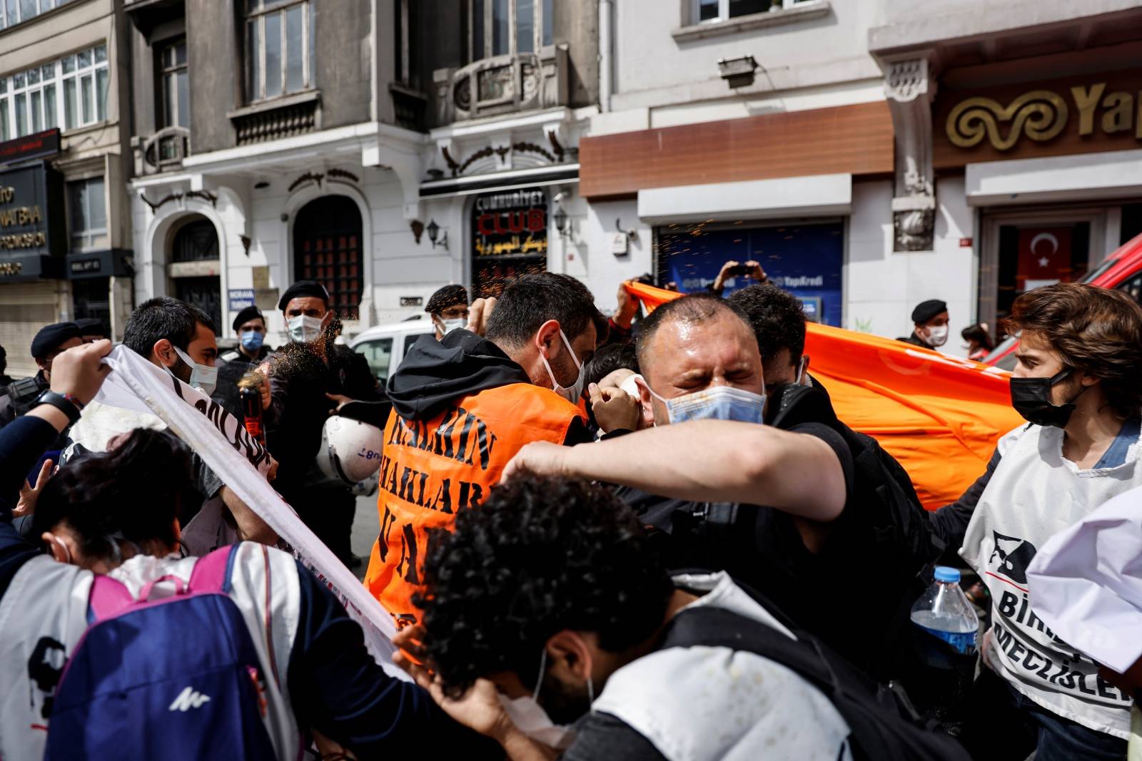 May Day demonstration in Istanbul