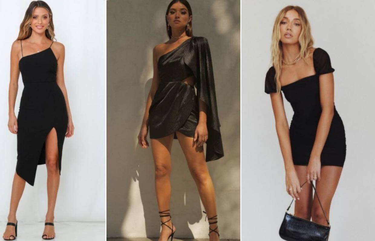 Vječna elegancija: 10 ideja za fantastične crne ljetne haljine
