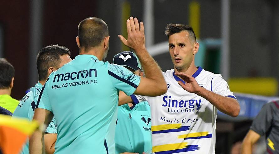 Italian football Serie A match - US Salernitana vs Hellas Verona FC