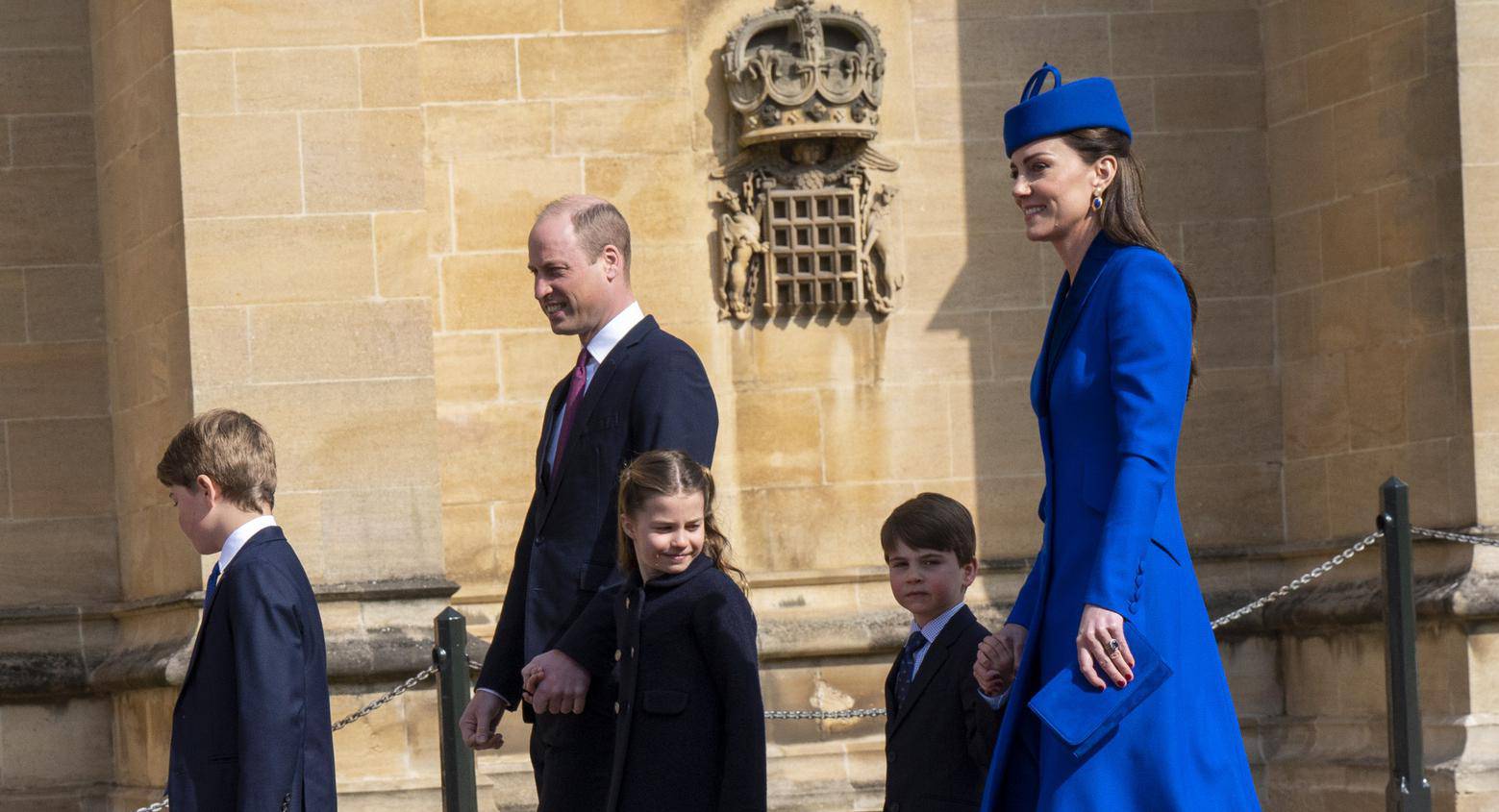 Royal Family at St George's Chapel