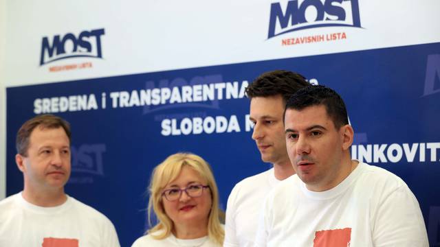 Zagreb: Konferencija za medije MOST-a nezavisnih lista