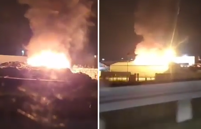 VIDEO Buktinja u Zagorju: Izbio požar u pogonu tvrtke Eko Flor