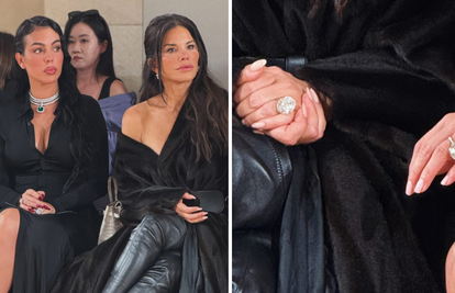 Kakva parada luksuza u Parizu! Lauren i Georgina pretvorile su reviju u dvoboj dijamanata