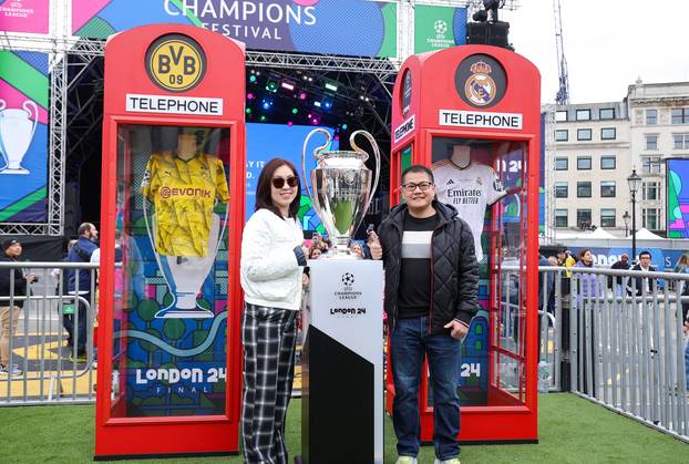 Atmosfera u Londonu uoči finala UEFA Lige prvaka između Real Madrida i Borussie Dortmund