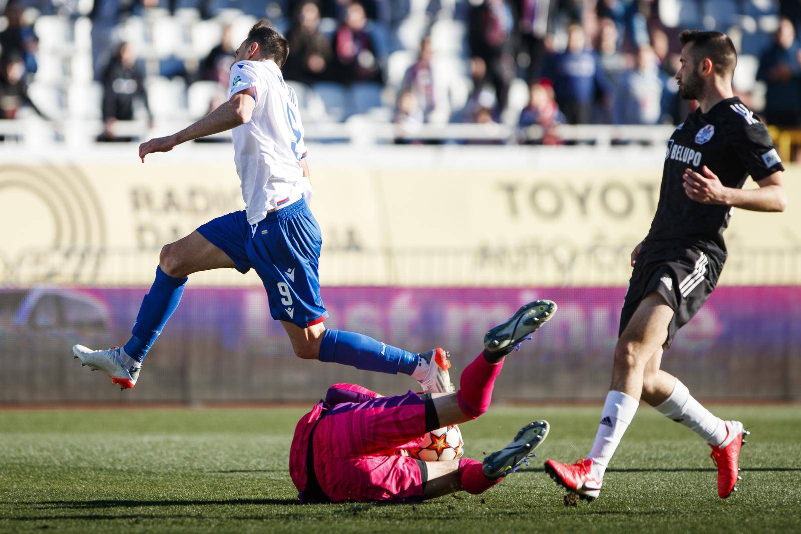 Split: Utakmica Hajduk - Slaven Belupo na dan obilježavanja 111. godina Hajduka