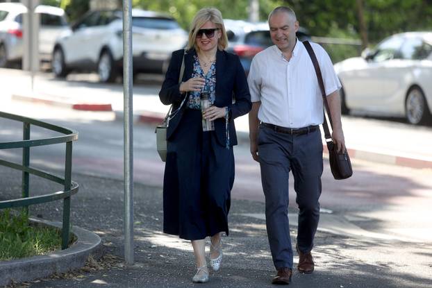 Rijeka: Kandidatkinja za gradonačelnicu Iva Rinčić glasovala je u drugom krugu lokalnih izbora