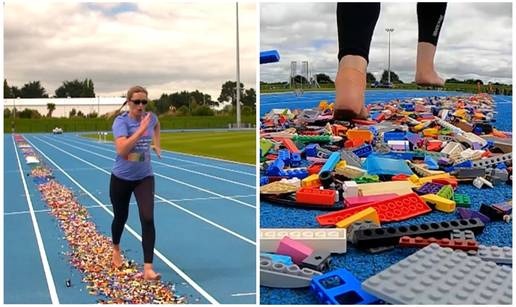 FOTO Auč! Oborila rekord jer najbrže trči po Legićima. Bosa!