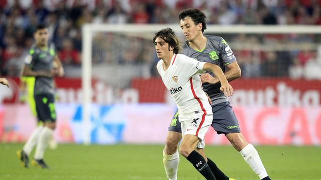 SEVILLA FC v REAL SOCIEDAD. LA LIGA 2018/2019. ROUND 27.