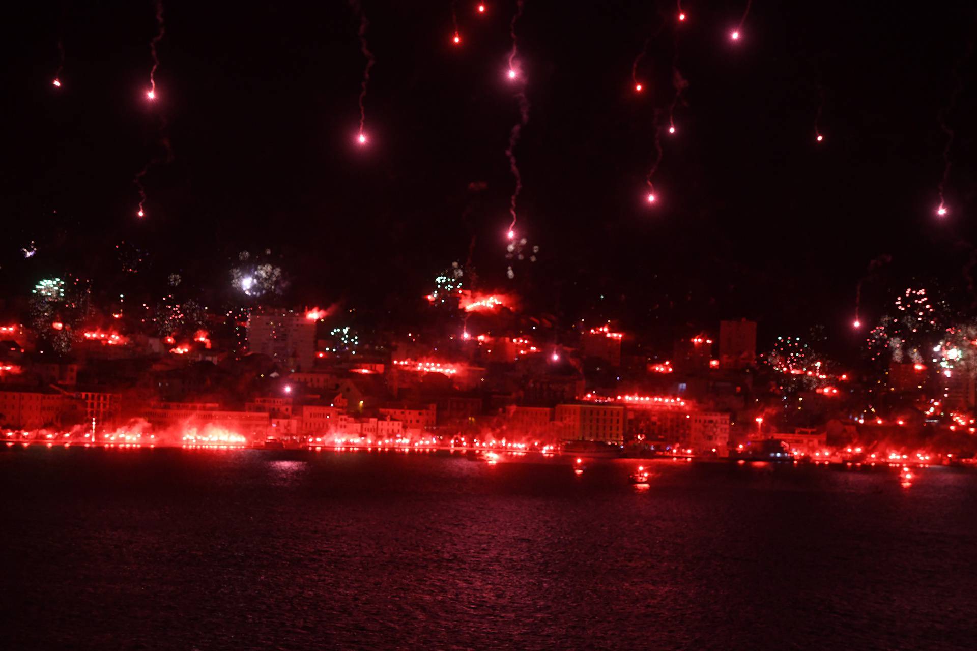 Sibenik: Proslava 40.rodjendana navijacke skupine Funcuti