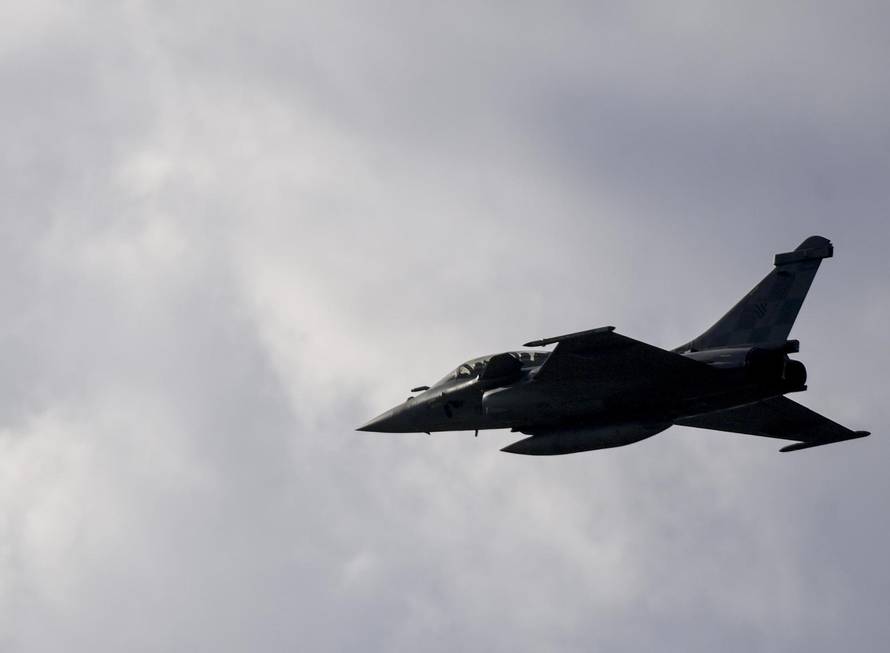 Zagreb: Generalna proba svečanog vojnog mimohoda - zračne snage 