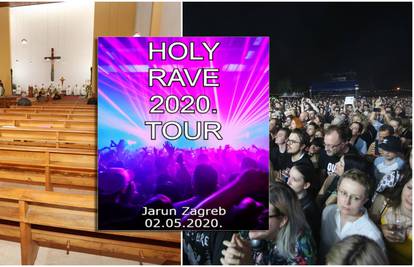 Mise se smiju održati, koncerti ne. Zato je tu 'Holy Rave Tour'