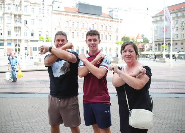 Zagreb: Navijači West Hama počeli se okupljat u centru grada