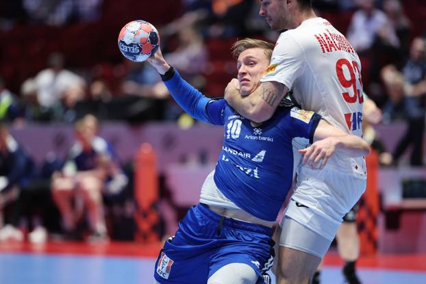 Susret Islanda i Hrvatske u drugom krugu EHF Europskog prvenstva
