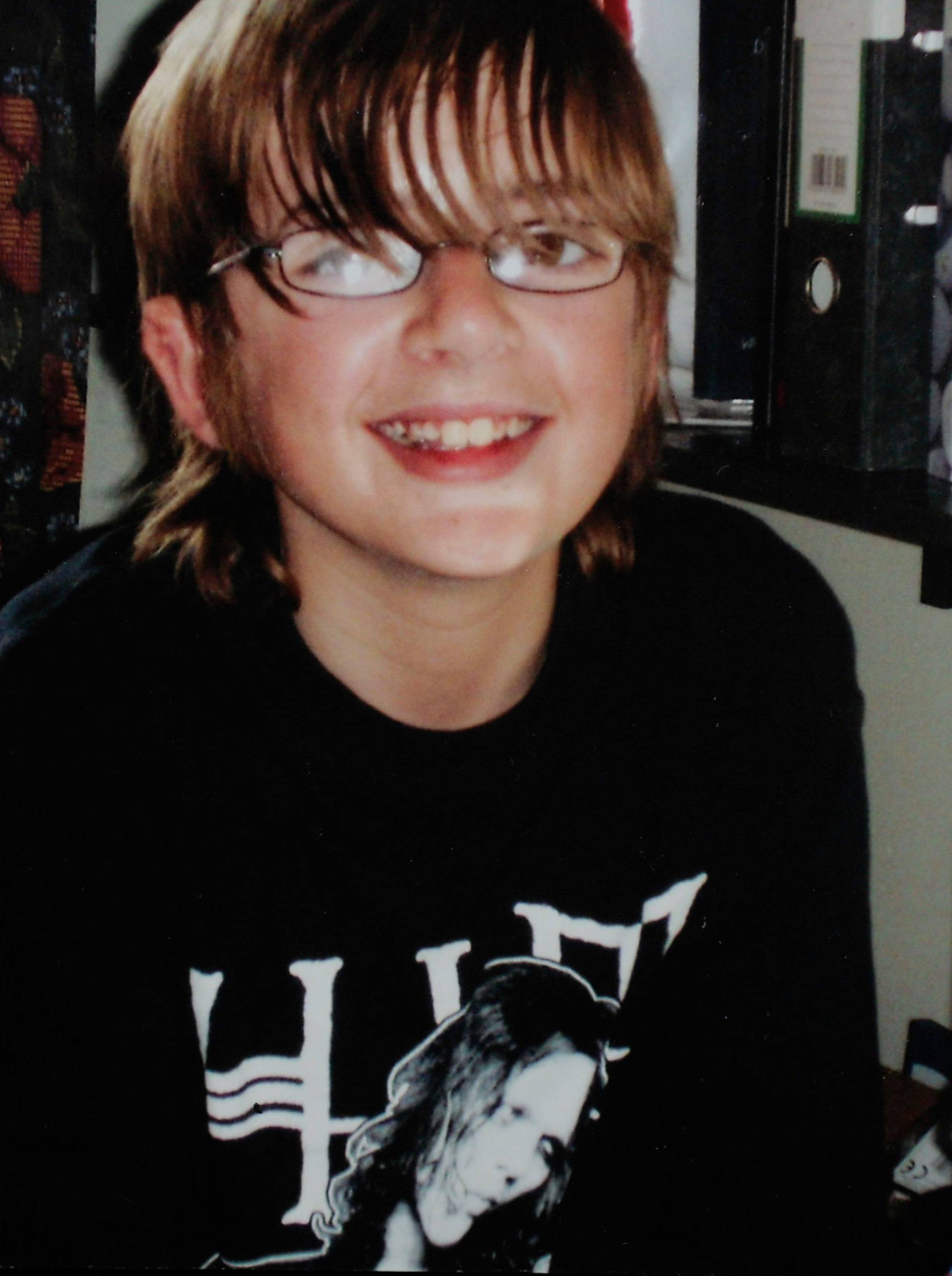 Collect photo of Andrew Gosden (14) who went missing in London.