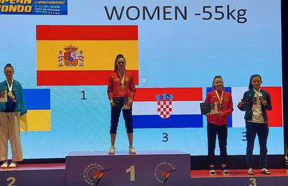 Taekwondoašica Duvančić uzela broncu na Europskom prvenstvu