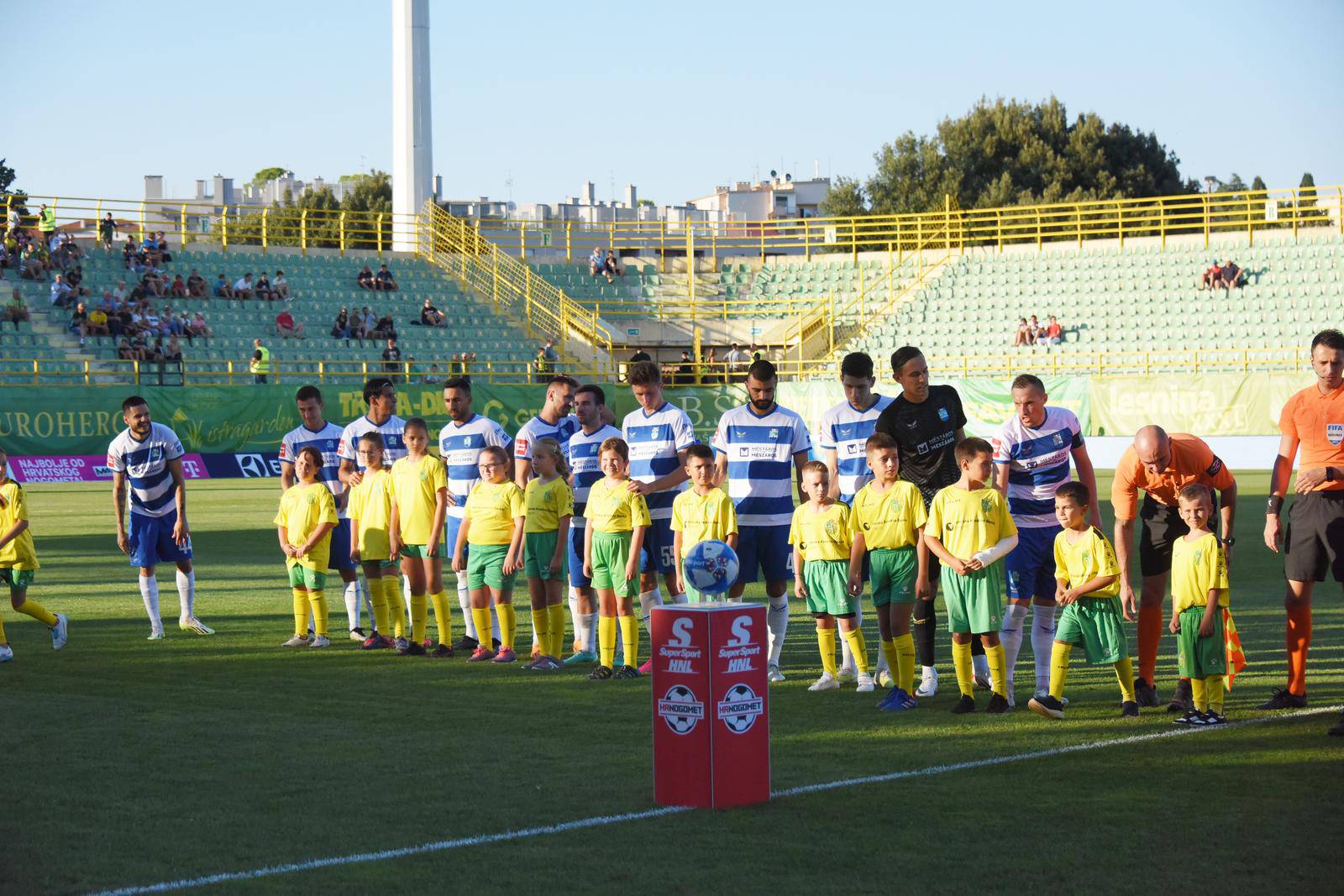 Pula:  Istra i Osijek igraju 4. kolo Prve HNL