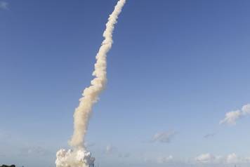 NASA's Artemis II mission to fly by the moon lifts off from the Kennedy Space Center in Cape Canaveral, Florida, U.S.