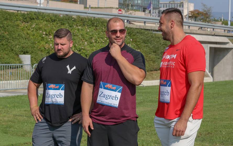 Zagreb: Konferencija za novinare s bacaÄima kugle povodom HanÅ¾ekoviÄevog memorijala