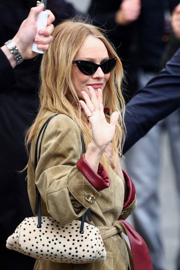 Guests at Chanel Haute Couture Spring/Summer 2026 show in Paris