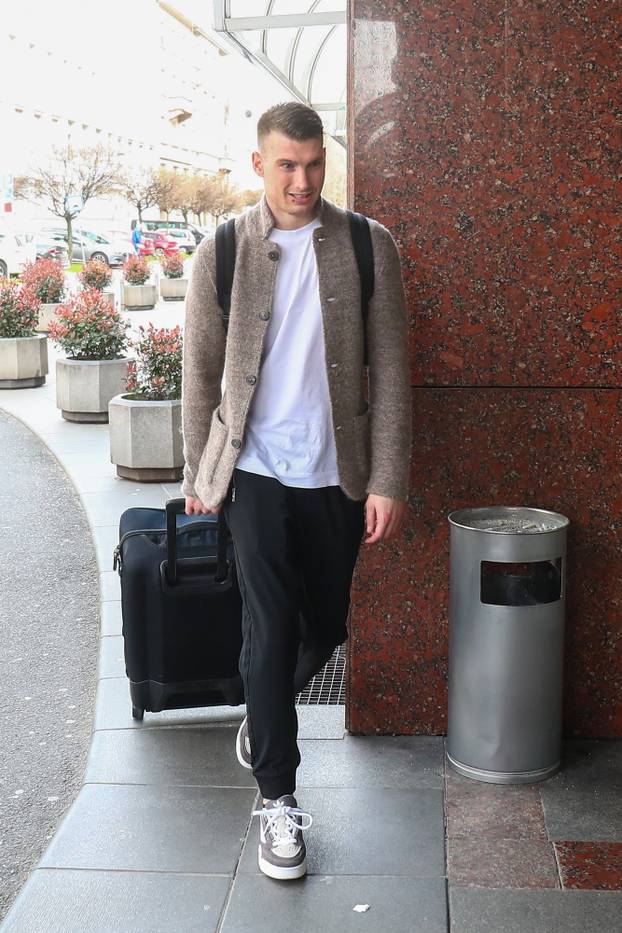 Zagreb: Okupljanje hrvatske nogometne reprezentacije uoči prijateljskog turnira u Egiptu