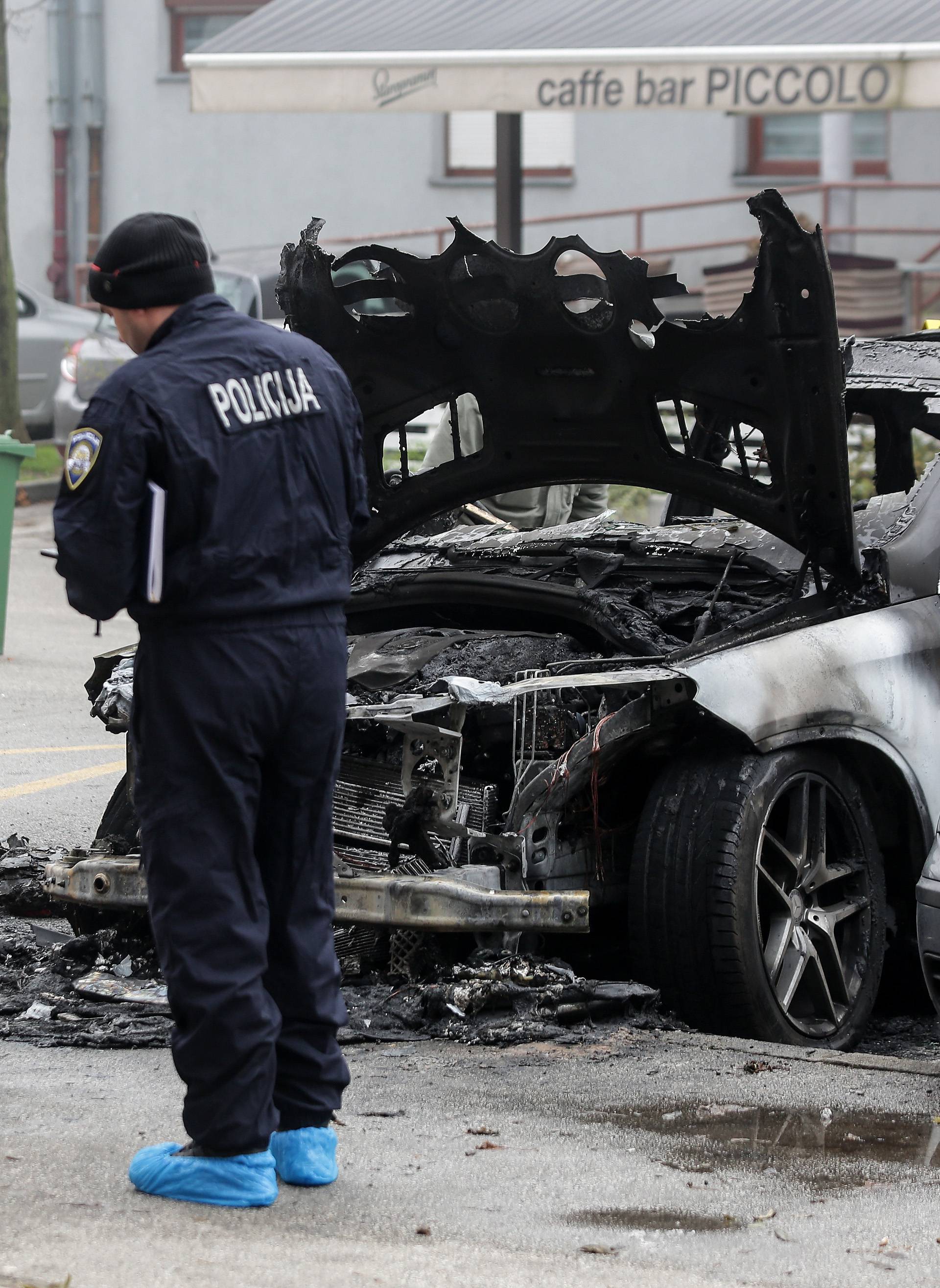 Požar na Laništu: 'Čule su se eksplozije, Mercedes je planuo'