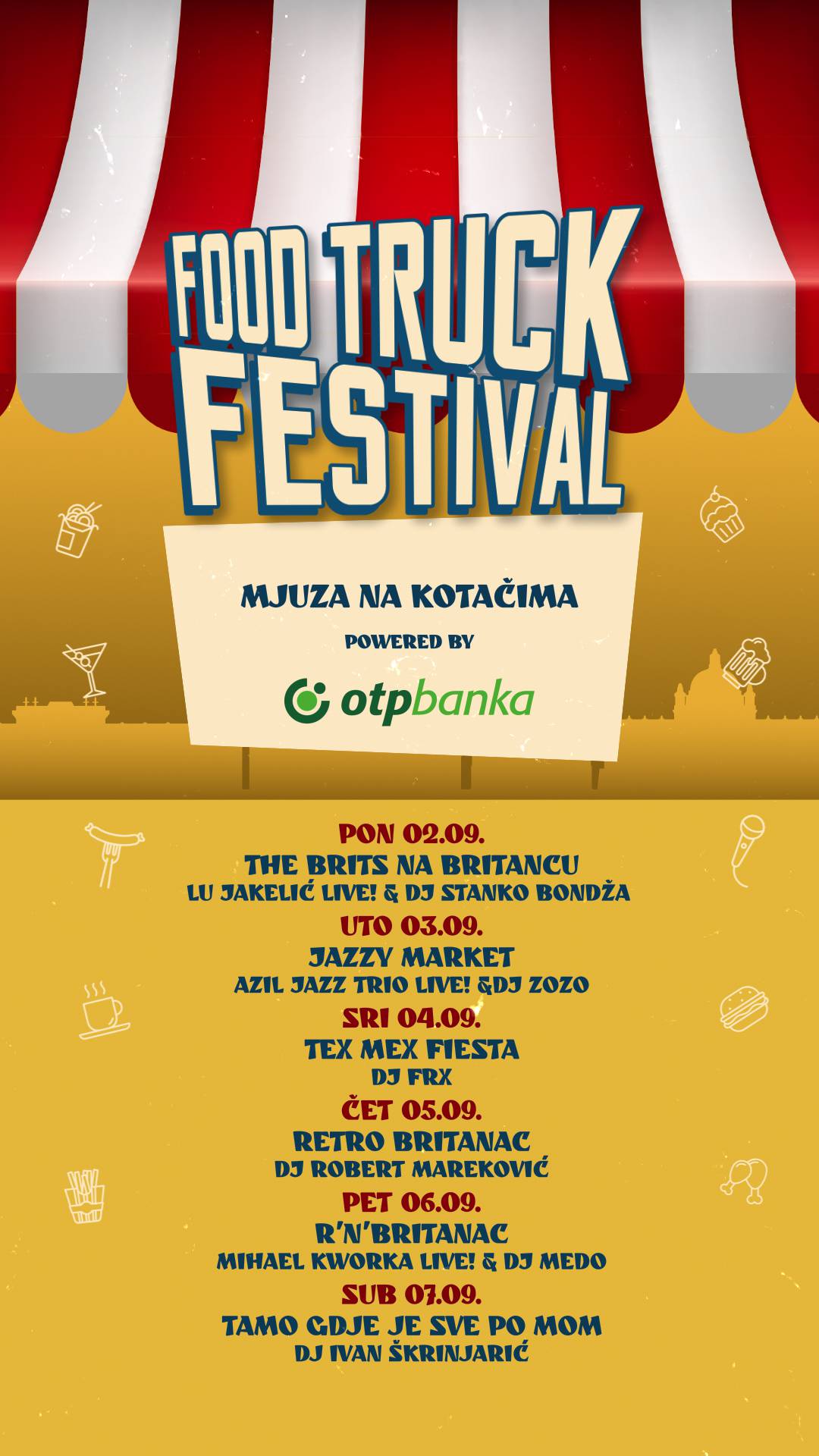 Food truck festival premijerno na najšarmantnijoj lokaciji u Zagrebu - Britancu