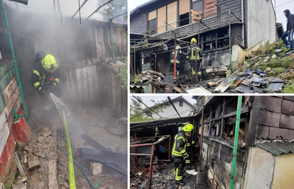 Vatrogasci ugasili požar u Svetom Ivanu Zelini: Zapalila se drvarnica ispred obiteljske kuće