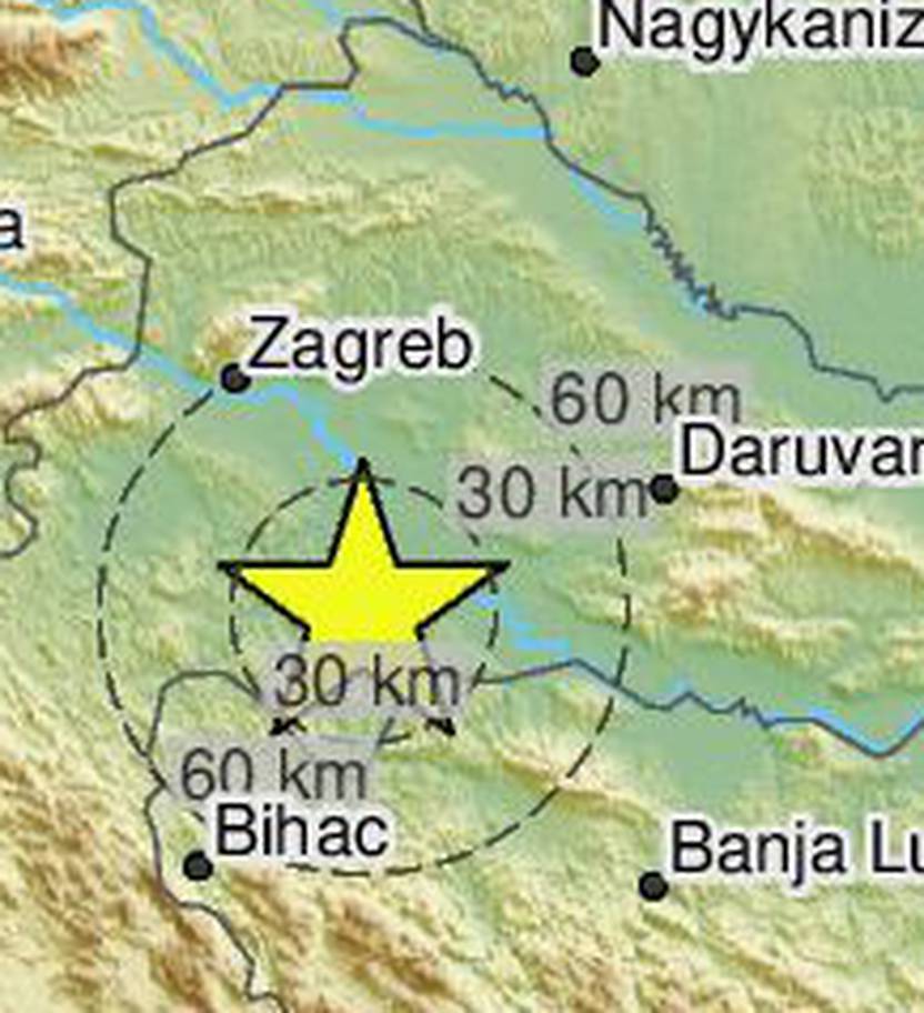 Stanovnike Banije probudio je potres: 'Čula se tutnjava i udar'