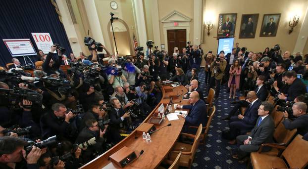 U.S. Ambassador to EU Sondland testifies at House Intelligence Committee hearing on Trump impeachment inquiry in Washington