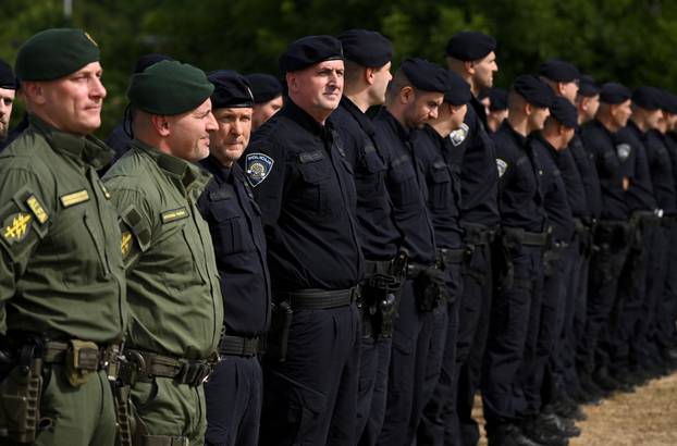 Zagreb: 35. obljetnica osnutka Specijalne jedinice policije Alfa Zagreb