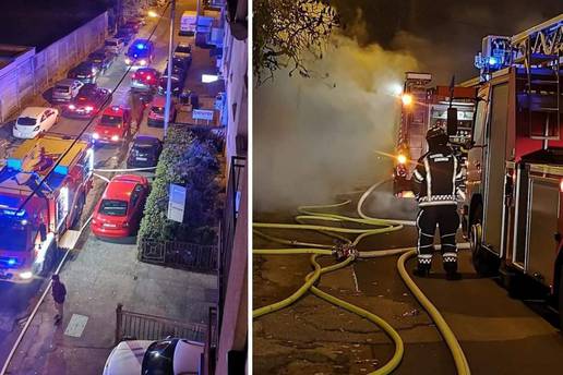 Zapalio se restoran u Zagrebu: Kuhari su pobjegli na vrijeme