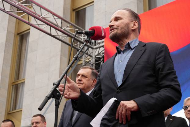 Banja Luka: Skup podrške Miloradu Dodiku nakon izricanja presude