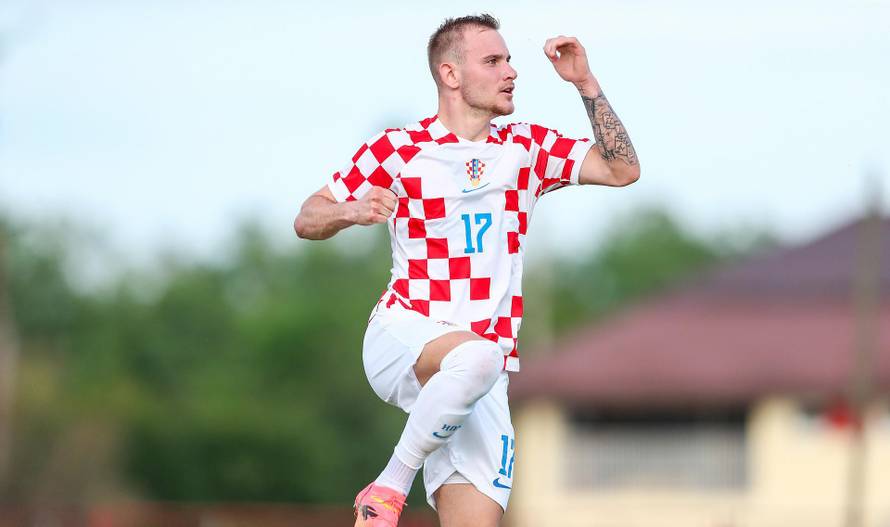U Sesvetama odigrana nogometna utakmica U-21, Hrvatska - Švedska