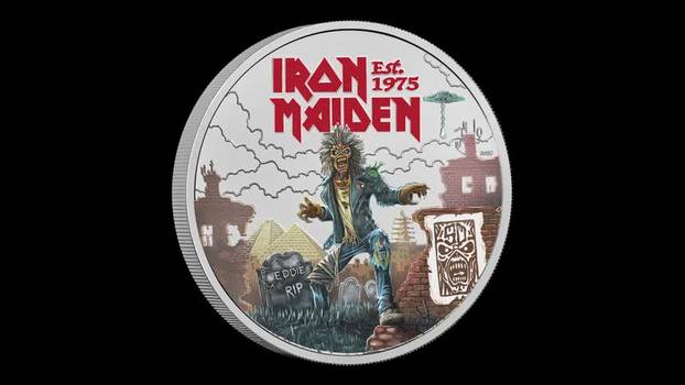 UK's Royal Mint releases coin to mark 50 years of Iron Maiden