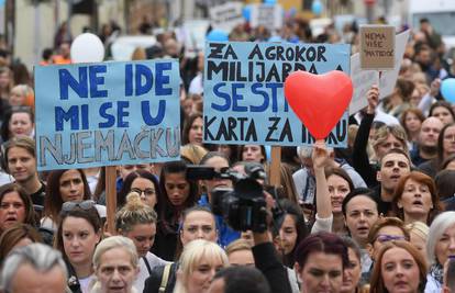 Medicinske sestre prosvjeduju: 'Bolnice će postati mrtvačnice'