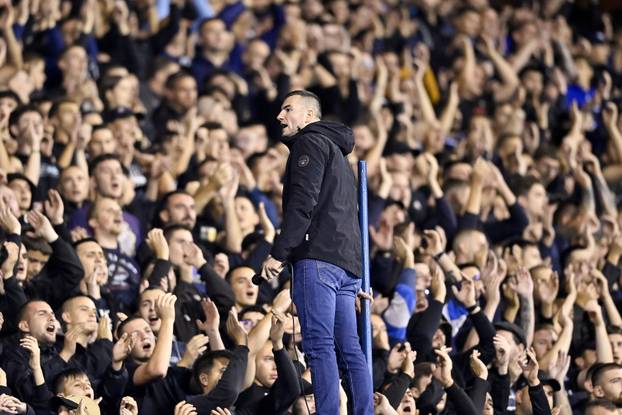 Zagreb: Navijači na utakmici 1. kola Europske lige između Dinama i Fenerbahcea