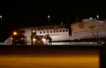 Drama u Varšavi: Avion sletio 'na nos', svi putnici su dobro