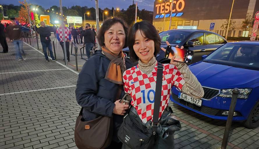 Kineskinja doputovala u Češku samo radi Luke: 'Nije prvi put, bila sam i na finalu Lige nacija'