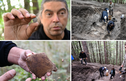 'Lisice su nam otkrile veliko arheološko blago na Papuku'