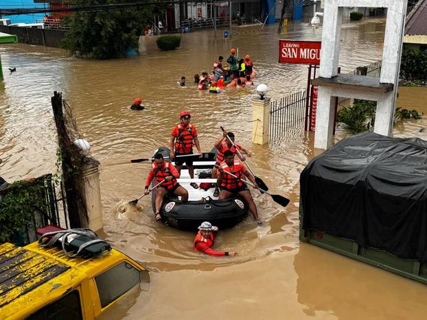 Aftermath of Tropical Storm Trami in Camarines Sur