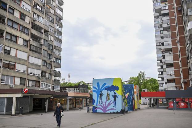 Zagreb: Novi šareni mural na platou Mamutice