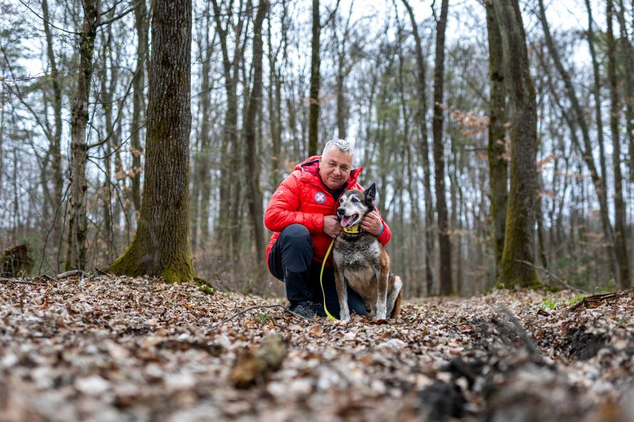 24sata Zagreb: HGSS-ov potražni pas Dracko i njegov vodič Kruno Stipetić
