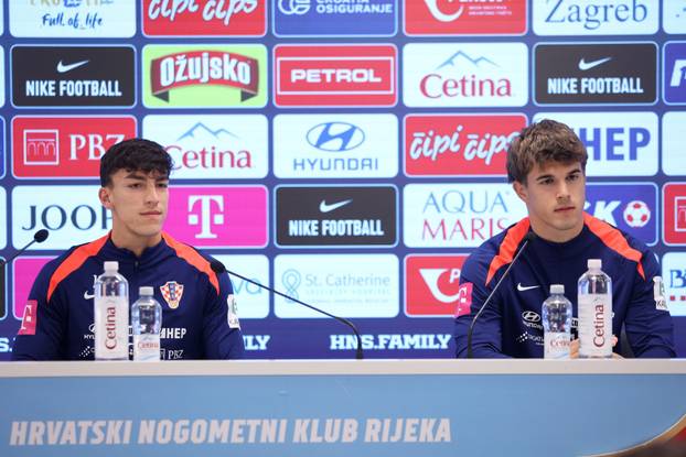 Rijeka: Petar Musa i Luka Vušković na konferenciji za medije